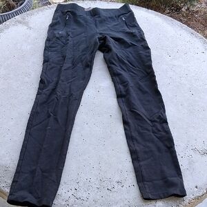 Women's Black Stretch Ponte Trousers - Sleek Everyday Fit